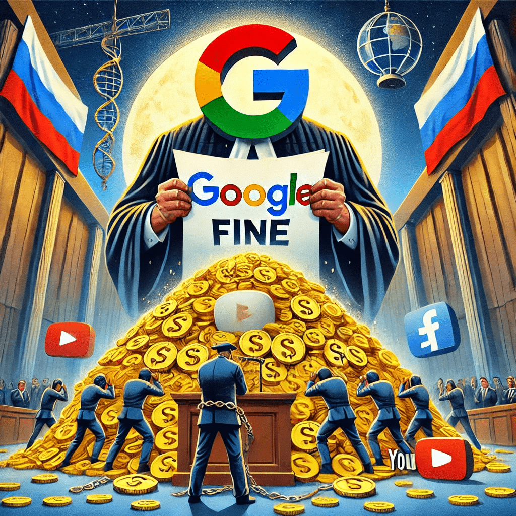 Rusia multa a Google con una cifra que supera el PIB mundial