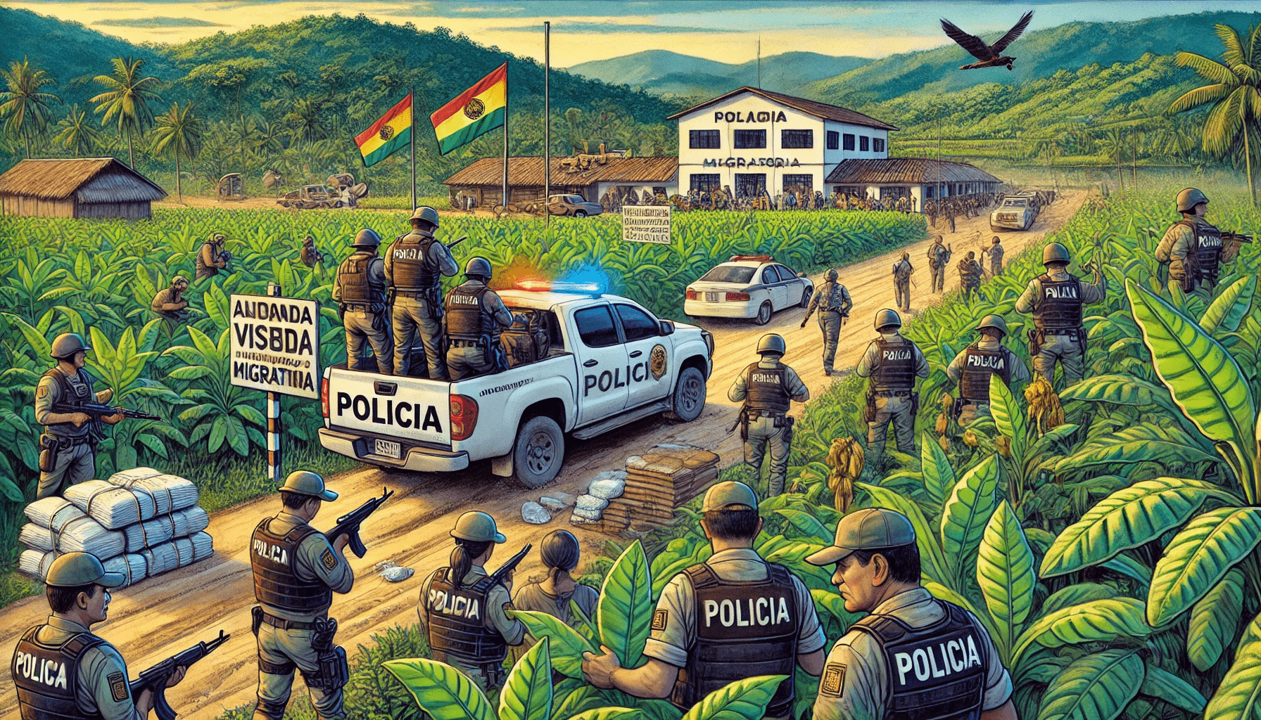 Policía retorna al Chapare y se anuncia orden de aprehensión contra Evo Morales