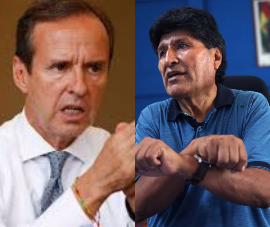 Tuto Quiroga Evo Morales