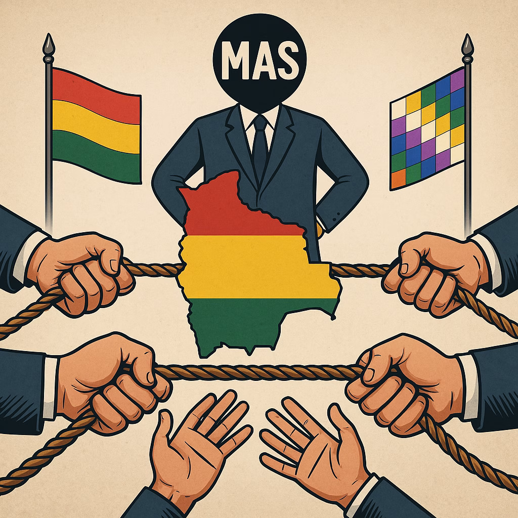 La oposición boliviana fracturada por ambiciones personales un regalo para el MAS en las elecciones 2025