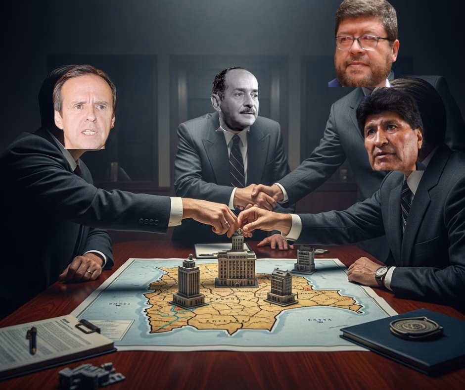 Quiebra de Bancos: El Desfalco Documentado en la Red de Banzer, Quiroga y Doria Medina, Sellado por Ley en el Gobierno de Evo Morales