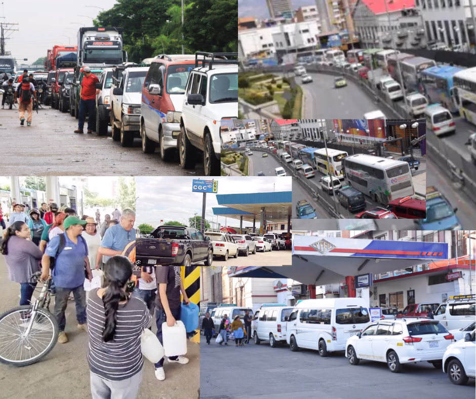 Crisis del Diésel: Gobierno Garantiza Presupuesto Mientras el País se Paraliza con Filas y Bloqueos