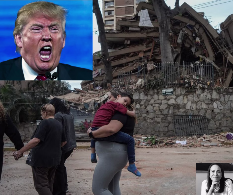 Terremotos en Venezuela: Trump admite saqueo de petróleo mientras el país cuenta sus muertos