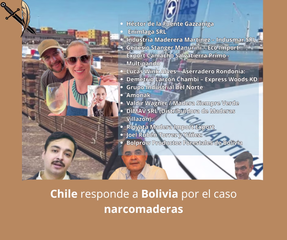 Chile responde a Bolivia por el caso narcomaderas