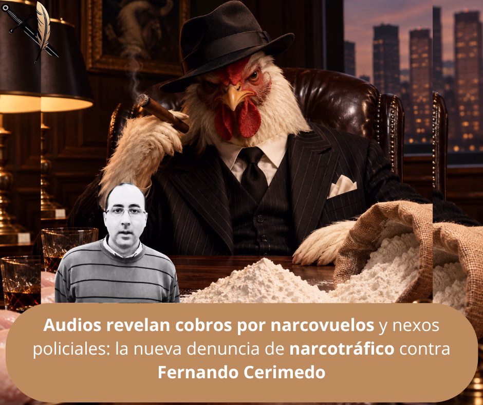 Audios y nexos policiales: la nueva denuncia de narcotráfico contra Fernando Cerimedo