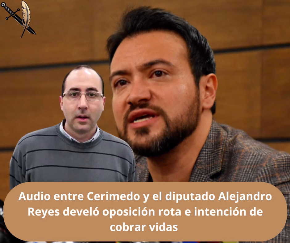 Audio entre Cerimedo y el diputado Alejandro Reyes develó oposición rota e intención de cobrar vidas