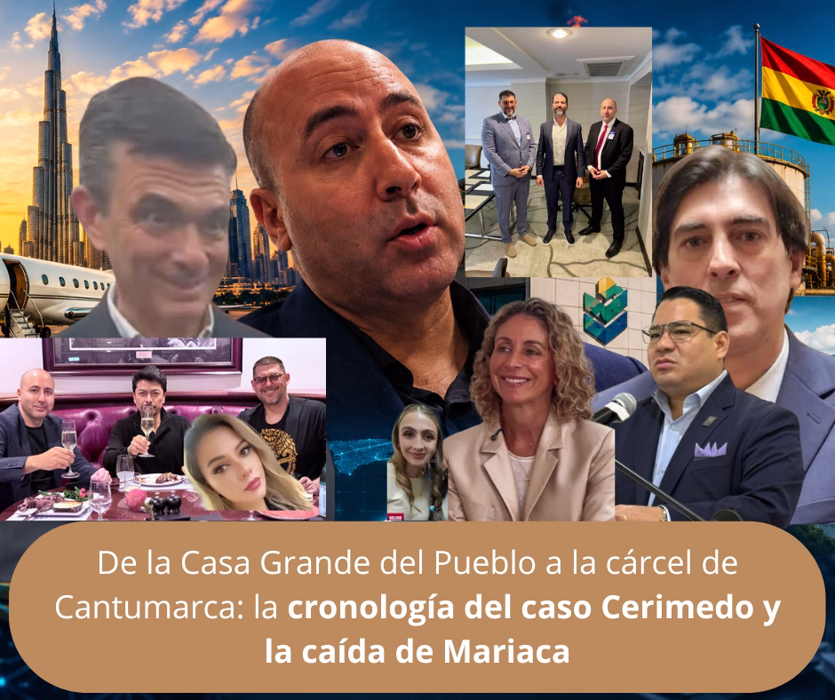 De la Casa Grande del Pueblo a la cárcel de Cantumarca: la cronología del caso Cerimedo y la caída de Mariaca